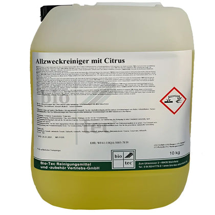 Bio-Tec Halal certyfikowany uniwersalny środek czyszczący Citrus 10l
