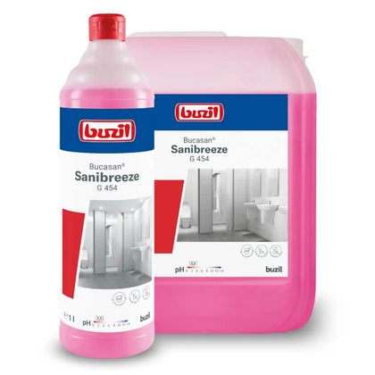 Buzil Bucasan Sanibreeze G454 środek do sanitariatów z blokadą zapachu 10l