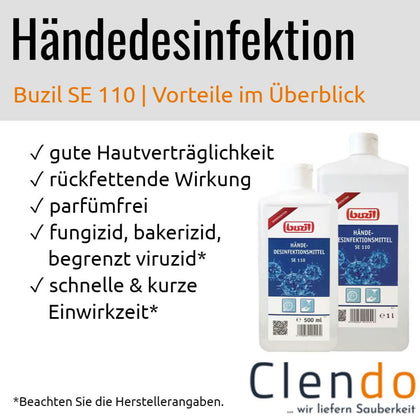 Buzil Dezynfekcja rąk SE110 D110