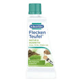 Weißer plastik-tube mit türkisem deckel und grüner etikettierung von dr beckmann fleckenteufel natur kosmetik 50ml