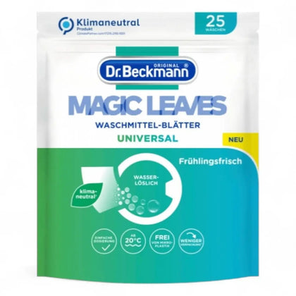 DR. BECKMANN Magic Leaves Liście Proszku Do Prania Uniwersalne 25WL