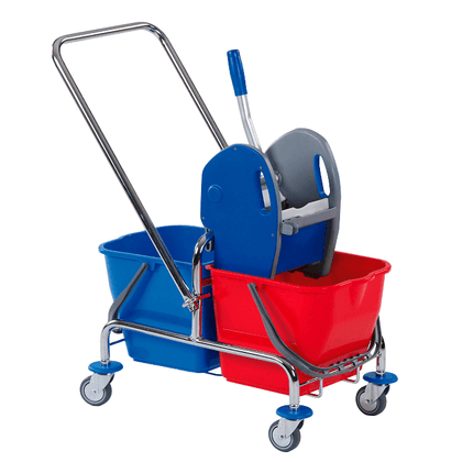 Floorstar DOFA25D Wózek podwójny z dyszlem 25l SOLID