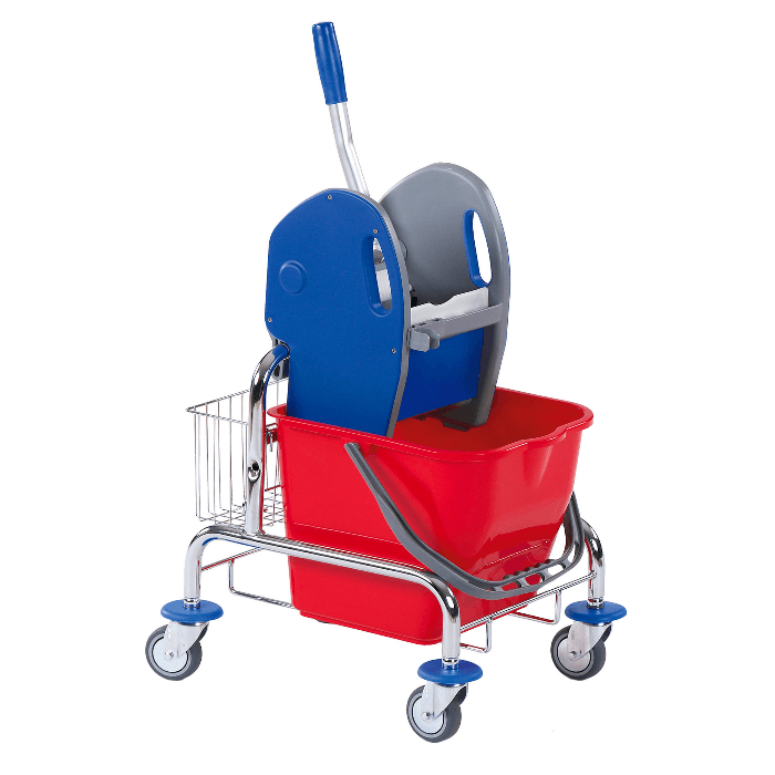 Floorstar EFA20K Einfachfahrwagen mit Korb 17l Solid.