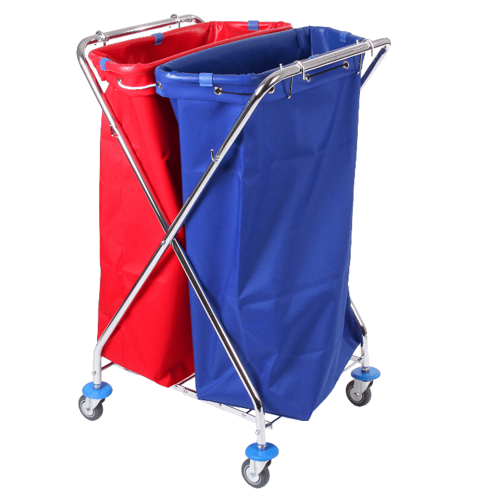 Floorstar PX2-120 Papierwagen X-Form HR 2x120 SOLID.