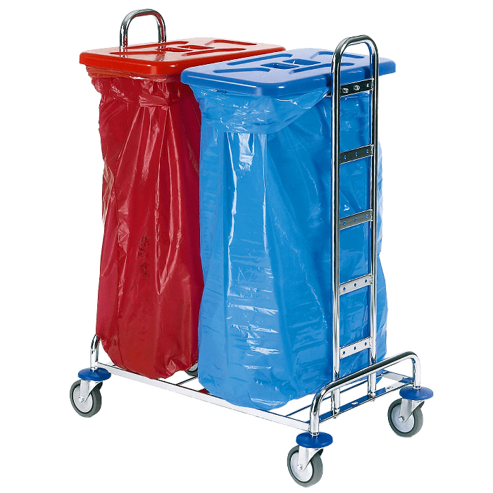 Floorstar TW2 Abfallwagen Trennwagen 2 SOLID.