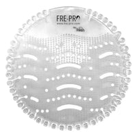 Klarer kunststoff-WC-Sitzbezug mit strukturierter, perforierter oberfläche und erhobenen kugelkanten FREPRO WAVE 2.0 urinaleinlage 2 stück