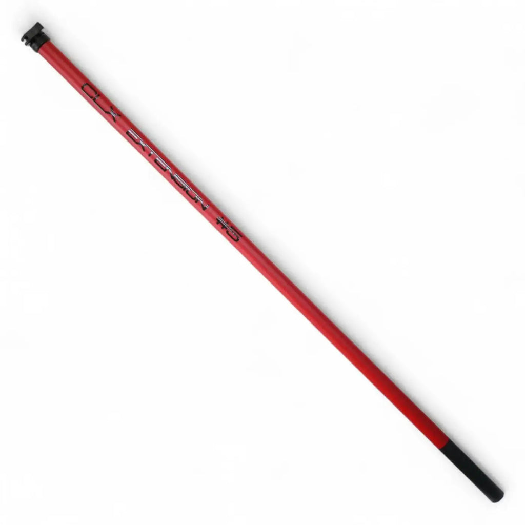 Gardiner clx verlängerungen mit rotem und schwarzem carbonfaser golf schaft dx 750 branding