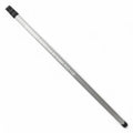 Silberner carbonfaser verlängerungspol mit schwarzen kappen sander super max extension 10-12 zoll für gardiner super max teleskop