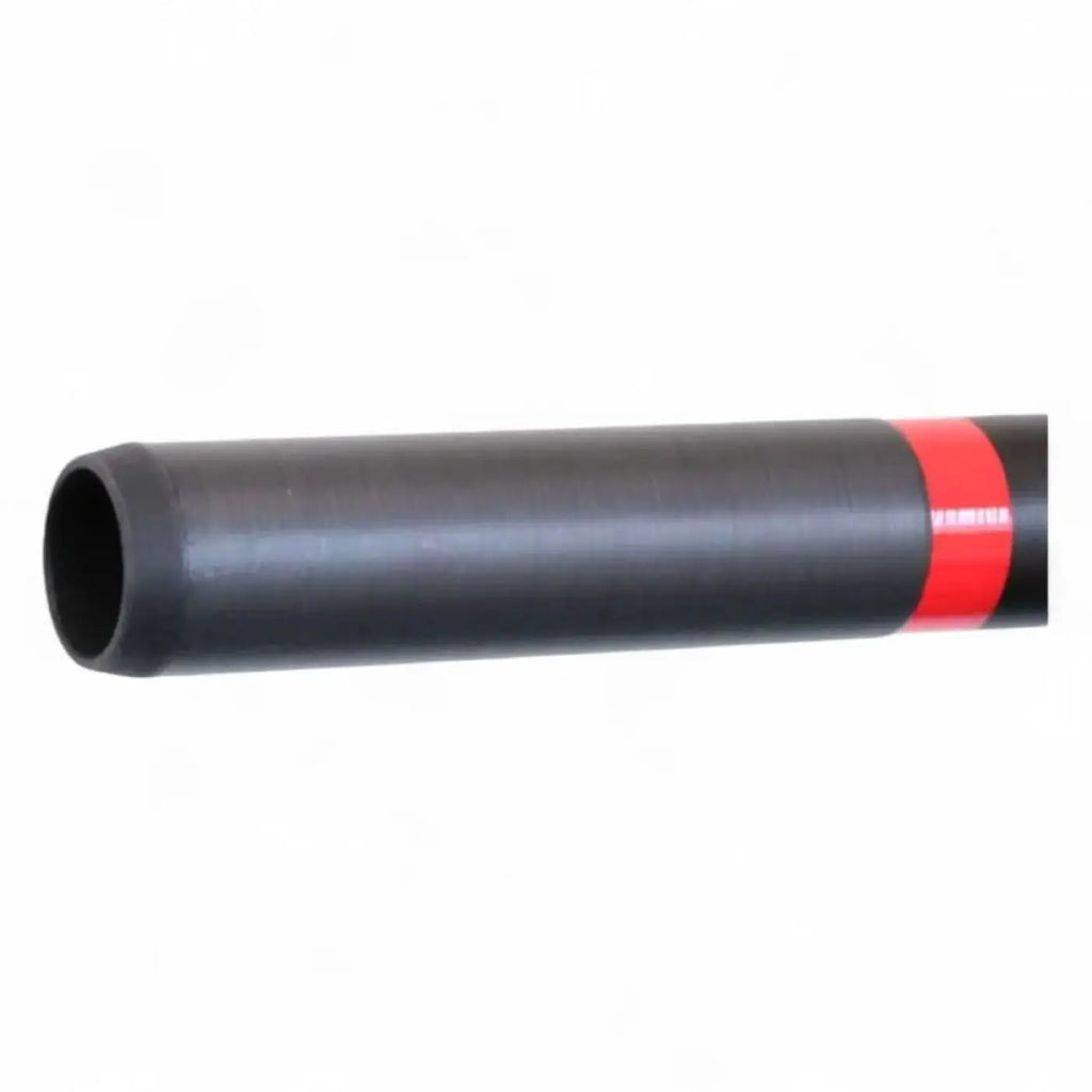 Black zylindrisches gardiner xtreme 47 20,47 meter hm carbon profi teleskopstange mit rotem band am ende