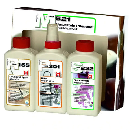 HMK M521 Zestaw pielęgnacyjny do kamienia naturalnego na bazie wody