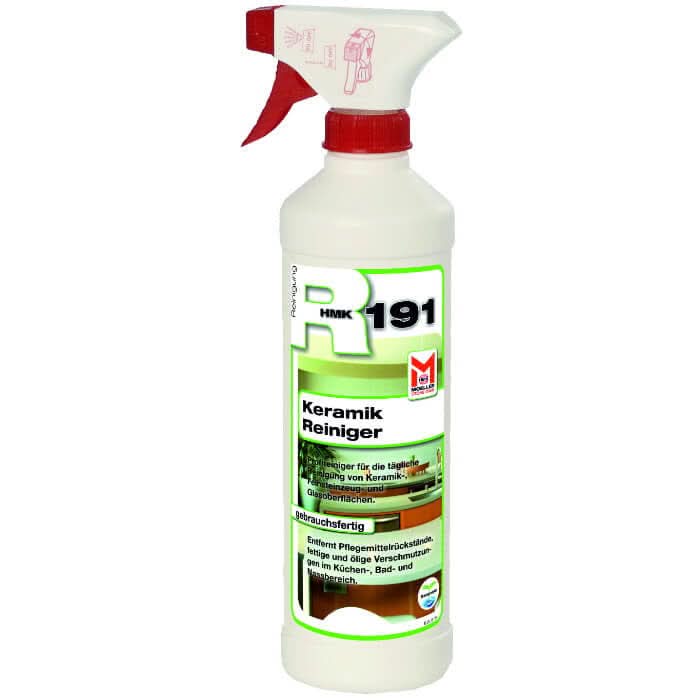 Sprühflasche HMK R191 Keramik-Reiniger 500ml von HMK Möller-Stone-Care für hygienische Reinigung von Keramikoberflächen