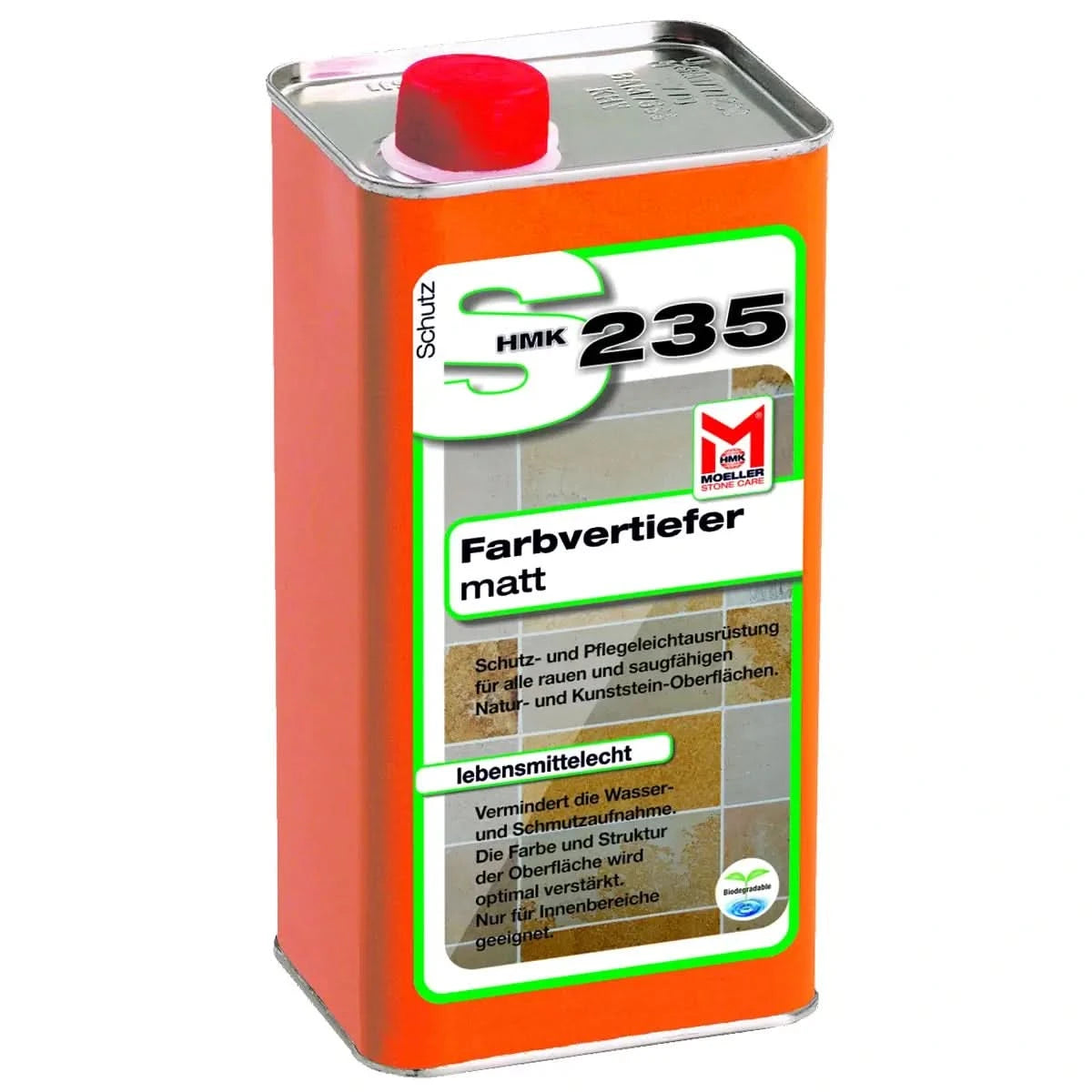 HMK S235 Farbvertiefer - matt 1l Steinversiegelung.