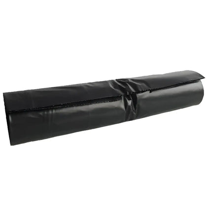 Hygoclean müllsäcke 240l ldpe typ 100 schwarz 10 stück mit schwarzer vinylrolle und sichtbarer naht für robusten einsatz