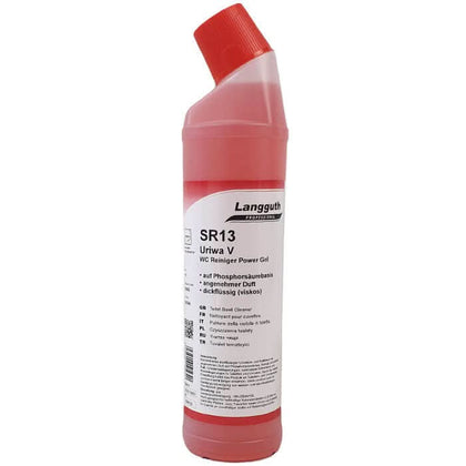 Langguth SR13 Uriwa V WC-środek do czyszczenia żelowy z ukośną szyjką 750ml