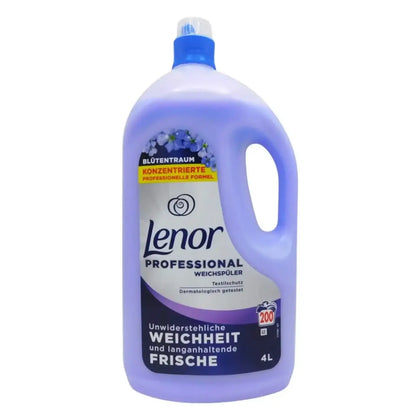 LENOR Professional Płyn do zmiękczania tkanin 200 prań 4L Sen kwiatów