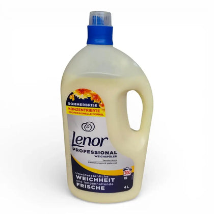 LENOR Professional Płyn do zmiękczania tkanin 200 prań 4L Letnia bryza