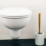 Loowy Woodline Zestaw szczotek do WC bez włosia – Bambus
