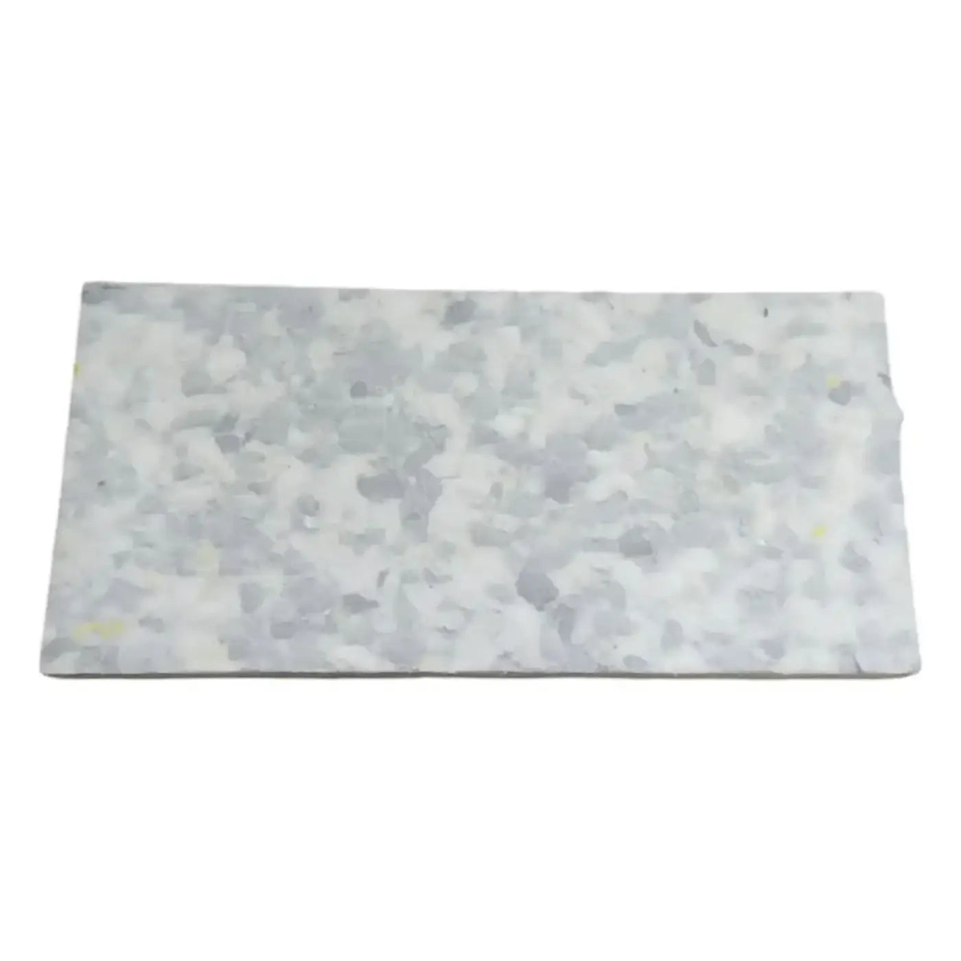 Rechteckiges melamin combo handpad aus galvanisiertem metall mit grauem und weißem strukturierter oberfläche