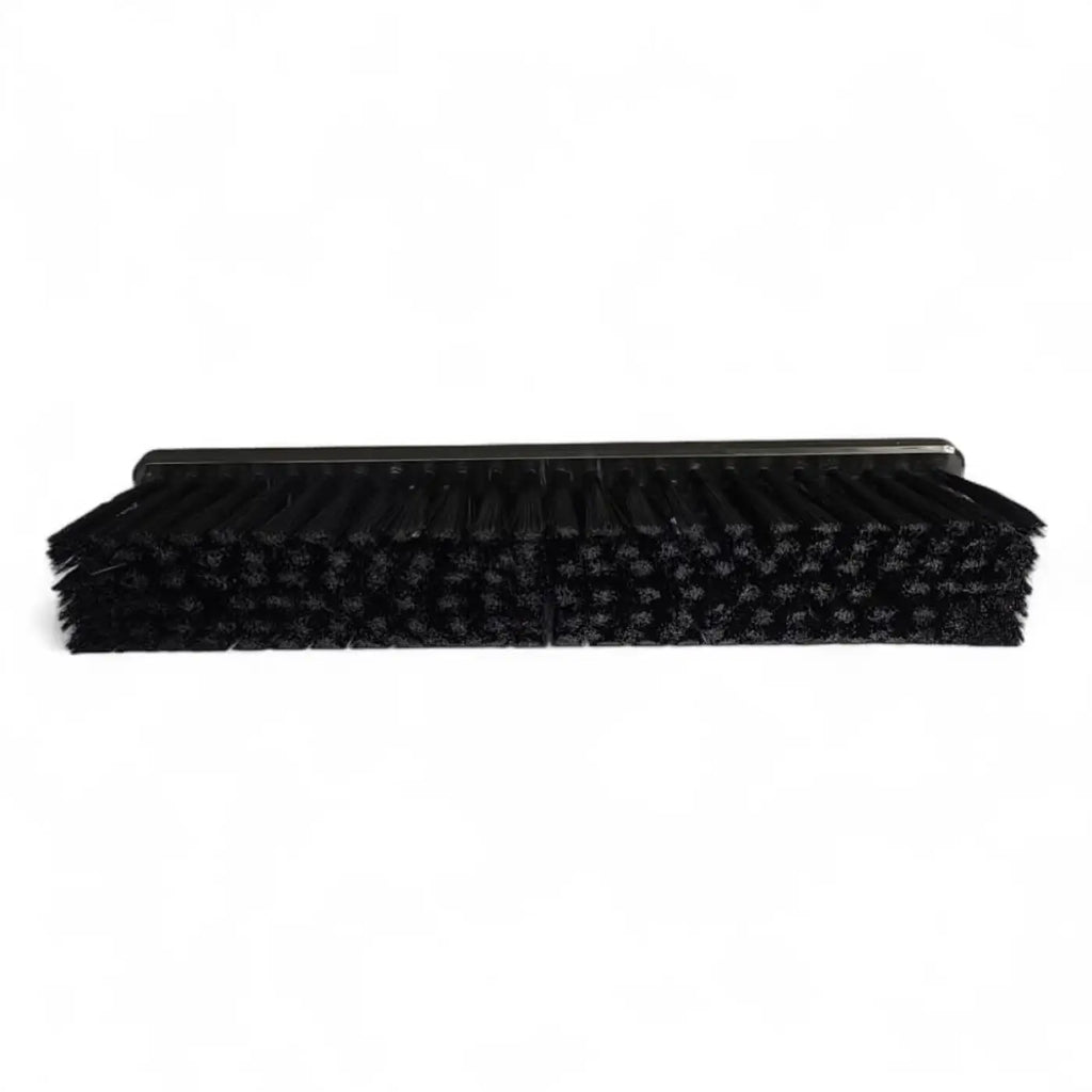 Schwarze milury bürste standard breite 33 cm mit robustem metallgriff und festen borsten