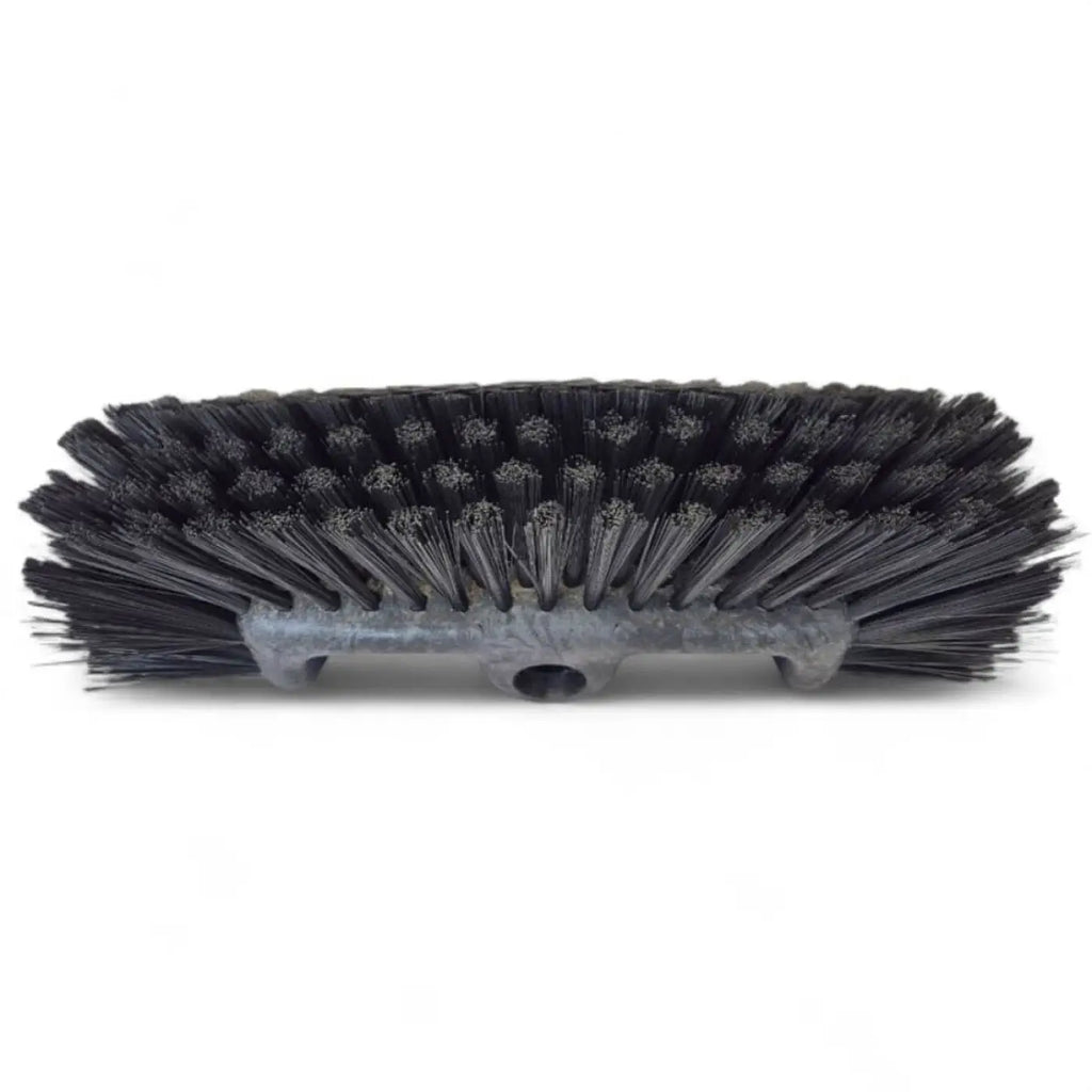 Schwarze milury bürste weich mit grauem plastikgriff und borstenlänge 29 cm