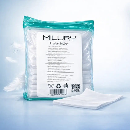 Ściereczki do kurzu MILURY 60x25 cm białe 100 sztuk
