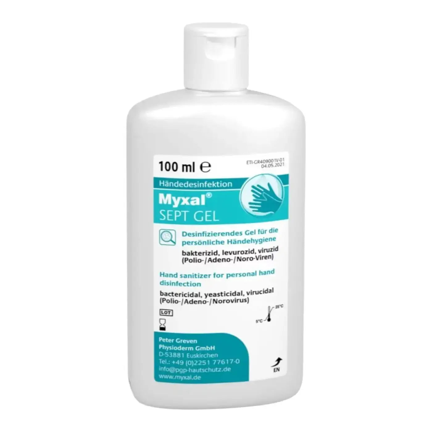MYXAL® SEPT Gel Händedesinfektion 100ml