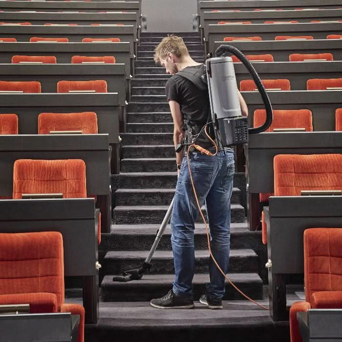 Nilfisk GD5 Back HEPA.