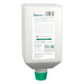 Weiße plastikflasche mit grünem deckel physioderm active pearls handreiniger unparfümiert 2000 ml varioflasche