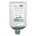 Weiße plastikflasche mit grünem deckel physioderm sensitive active pearls plus 2000 ml hautreiniger varioflasche