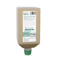 Beige plastikflasche mit grünem deckel und weißem etikett physioderm topscrub soft 2000 ml flüssigseife