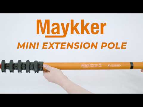 MAYKKER mini teleskopowy kij hybrydowy