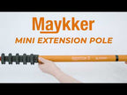 MAYKKER mini teleskopowy kij hybrydowy