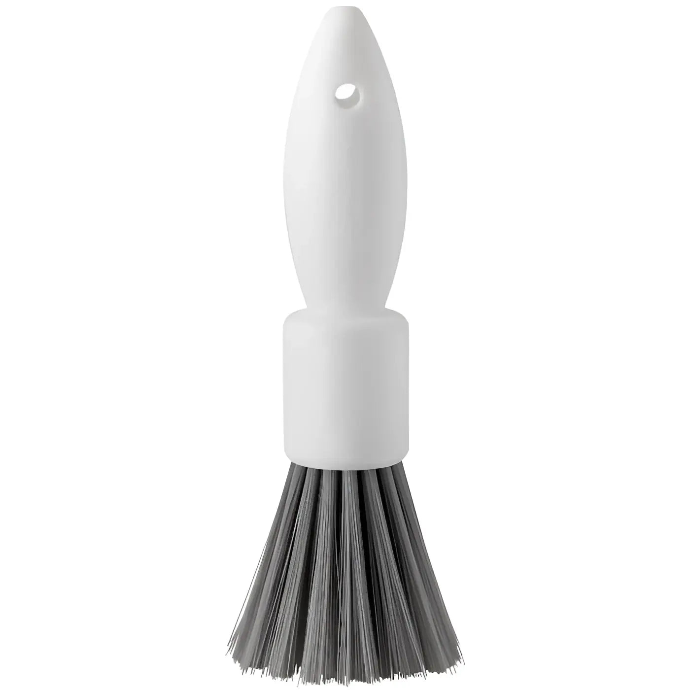 Sauba cockpit tastatur-pinsel pino mit weißem kunststoffgriff und dichten grauen borsten