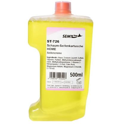 SemyTop piankowe mydło Home wkład żółty 500ml