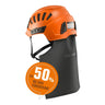 SKYLOTEC Zestaw KIT INCEPTOR GRX + kask NECKX – Pomarańczowy