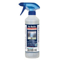 Blauer spraysprayflasche mit au backe sporthallenbodenreiniger konzentrat von solution glöckner