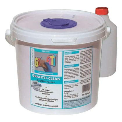 SOLUTION-Glöckner chusteczki do graffiti 70 sztuk + płyn do nasączania