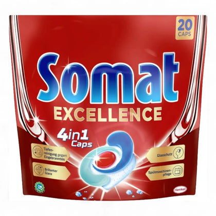 SOMAT Kapsułki do zmywarki Excellence 4w1