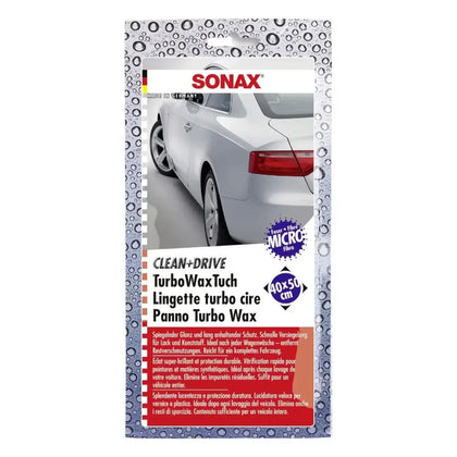 Sonax Clean + Drive Ściereczka z turbowoskiem 40x50cm