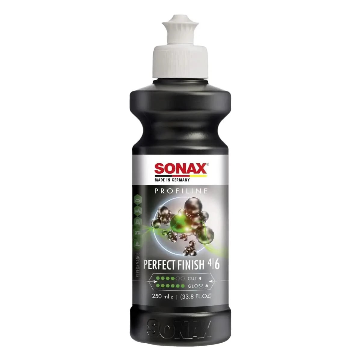 Sonax Profiline Perfect Finish 250ml Flasche schwarzer Reiniger von SONAX für glänzende Oberflächen und Pflege