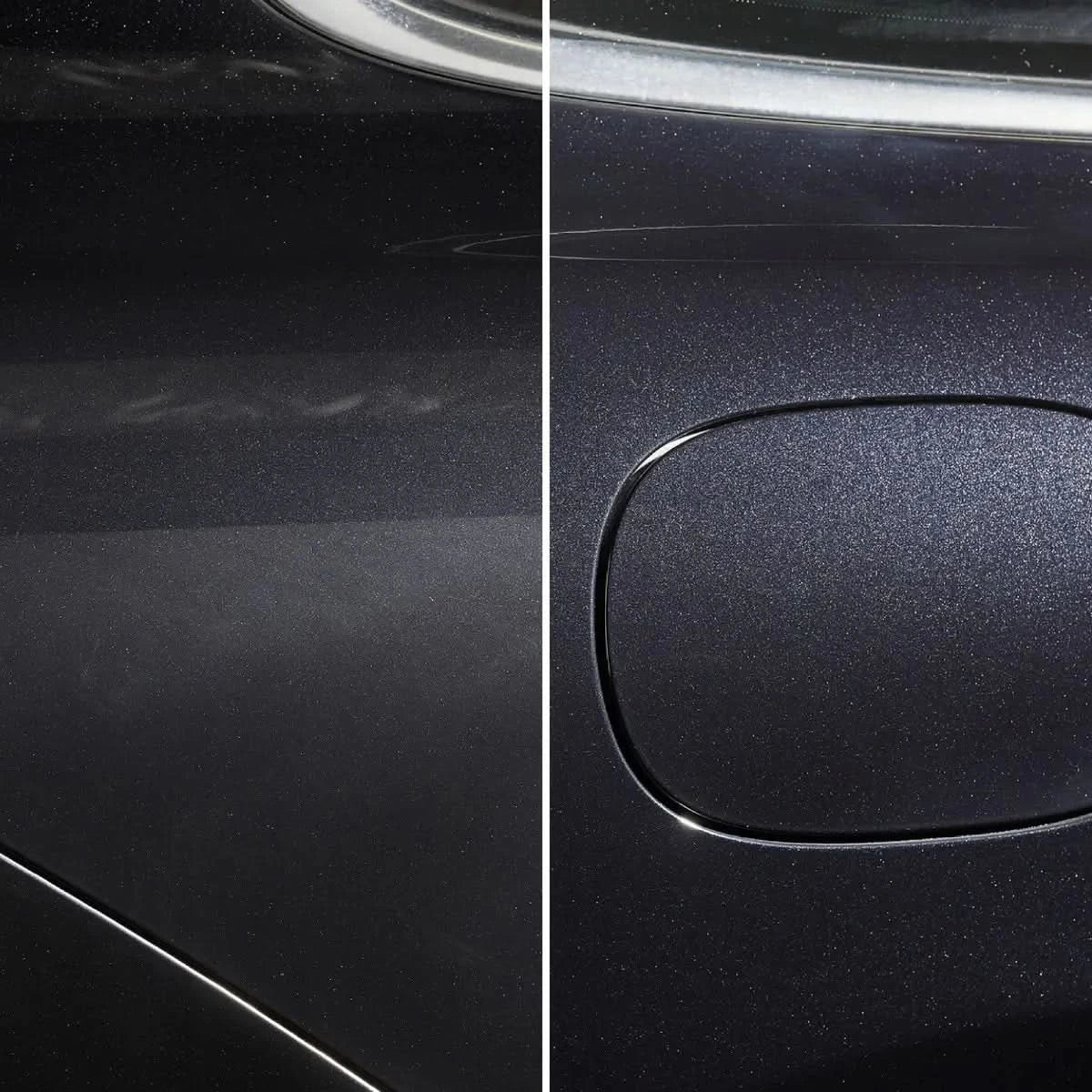 Sonax Profiline Perfect Finish 250ml zeigt effektive Reinigung und Glanz auf autolackierter Oberfläche von SONAX.