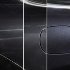 Sonax Profiline Perfect Finish 250ml von SONAX zeigt Reinigung und Glanzoptimierung auf schwarzer Autolackierung.