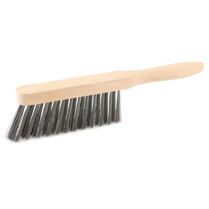 Sorex Miotełka ręczna drewniana, drut stalowy hartowany 30cm