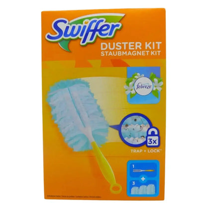 SWIFFER Duster Uchwyt + 3 ściereczki do kurzu Febreze