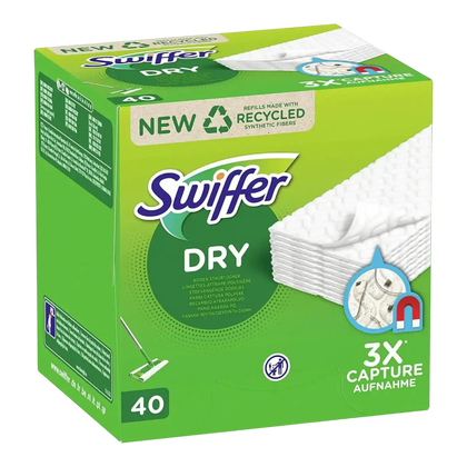 SWIFFER Sweeper Ściereczki podłogowe 40 sztuk Uzupełnienie