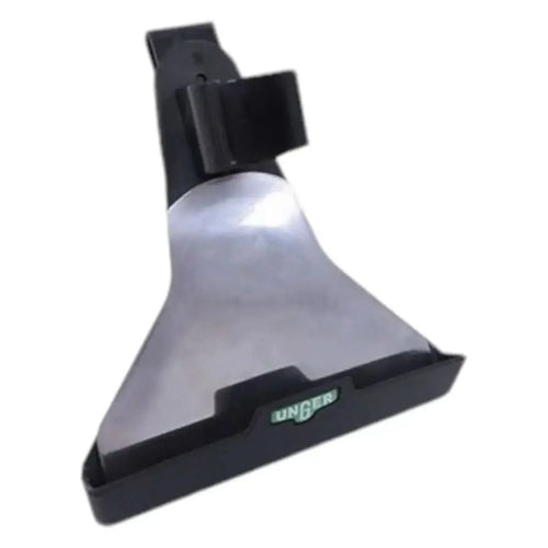 Schwarze und silberne unger ergoTec ninja bodenreinigungsdüse mit schlankem dreieckigem design