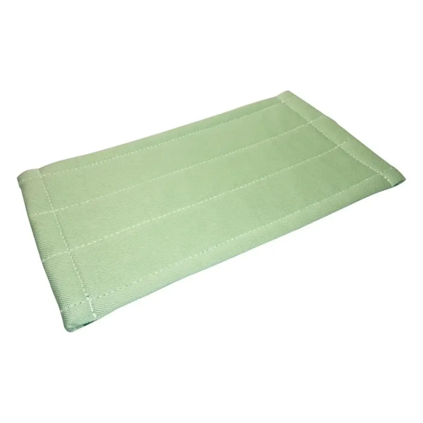 Ungers mikrofaser reinigungspad phl20 in hellgrün mit rechteckiger form, genähten nähten und strukturierter webung