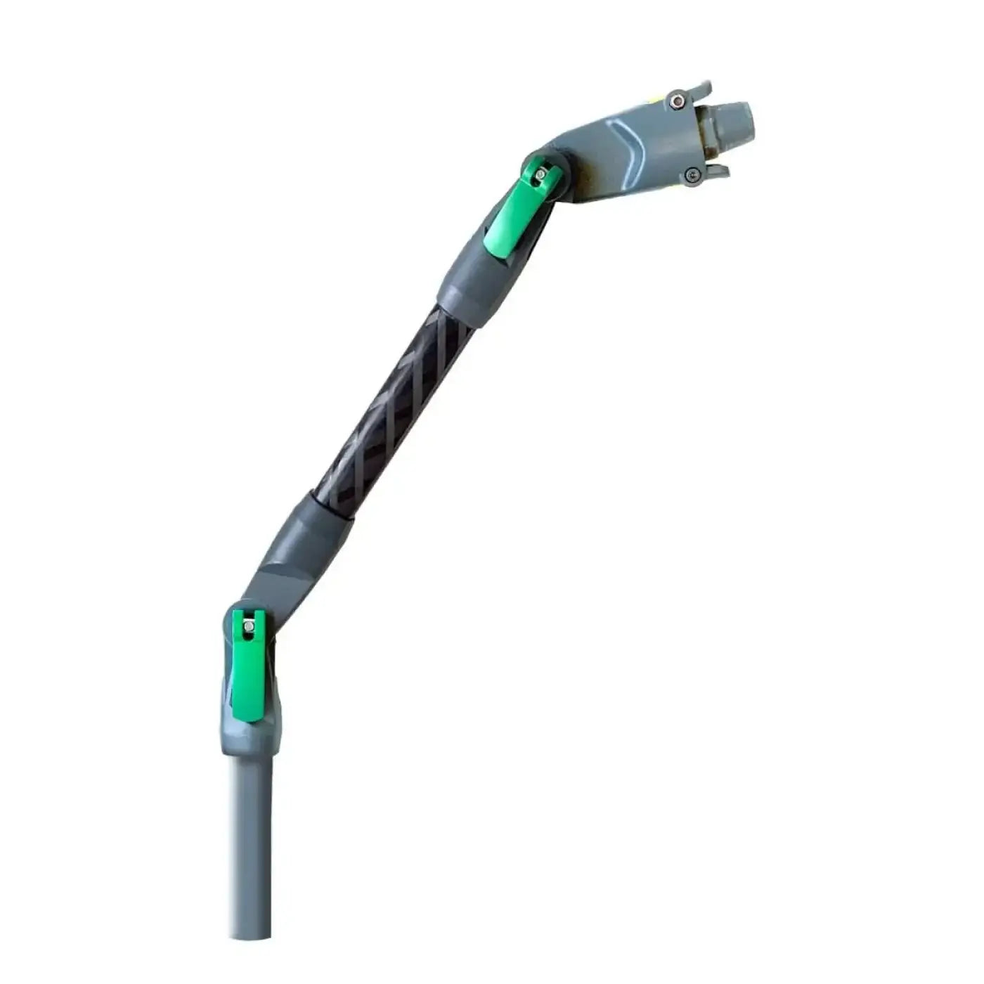 Unger nLite Winkeladapter-Set NGS mit grauem und grünem Gelenkarm in karbonfaseroptik und verstellbaren Gelenken