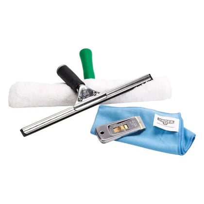 Unger PRO zestaw do czyszczenia szkła Advanced Kit 4w1 "AKG14"