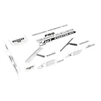 Weiße kartonverpackung für unter armour pro fensterreinigungs starterkit 2-in-1 im unger pro starter set akg10